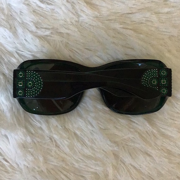 VINTAGE BOUCHERON  GREEN SUNGLASES FROM THE 90S. main image 8
